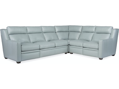 (image for) Bradington Young - Leather Motion Sectional - 201 RAYMOND